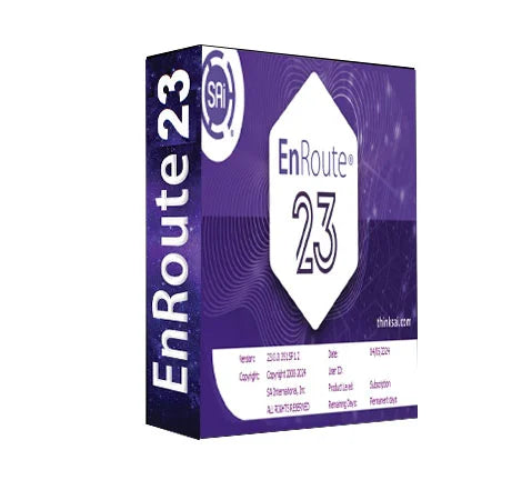 EnRoute 23 CAD/CAM software for CNC routing and 3D design