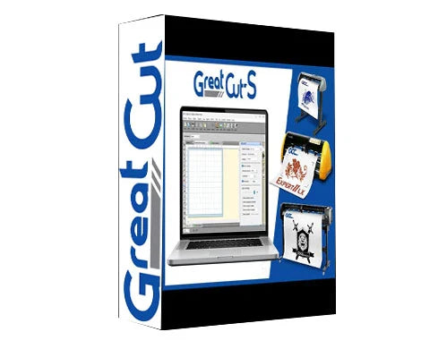 GreatCut-S v5 vector and contour cutting software for vinyl cutters