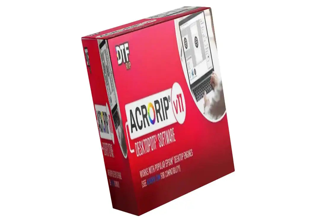 AcroRIP v11.2 RIP software for DTF DTG UV printing on Epson printers, Windows 10 and 11
