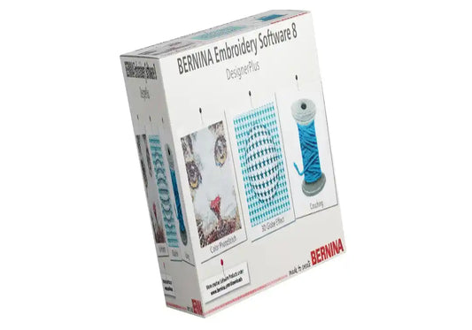 Bernina Embroidery Software V8 Designer Plus digitizing software — alternative to Wilcom, Hatch, Tajima DG, PE-Design, Chroma, Embrilliance, DesignShop
