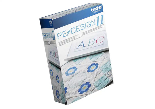 PE-Design 11 Brother embroidery digitizing software — alternative to Wilcom, Hatch, Embrilliance, Tajima DG/ML, Pulse